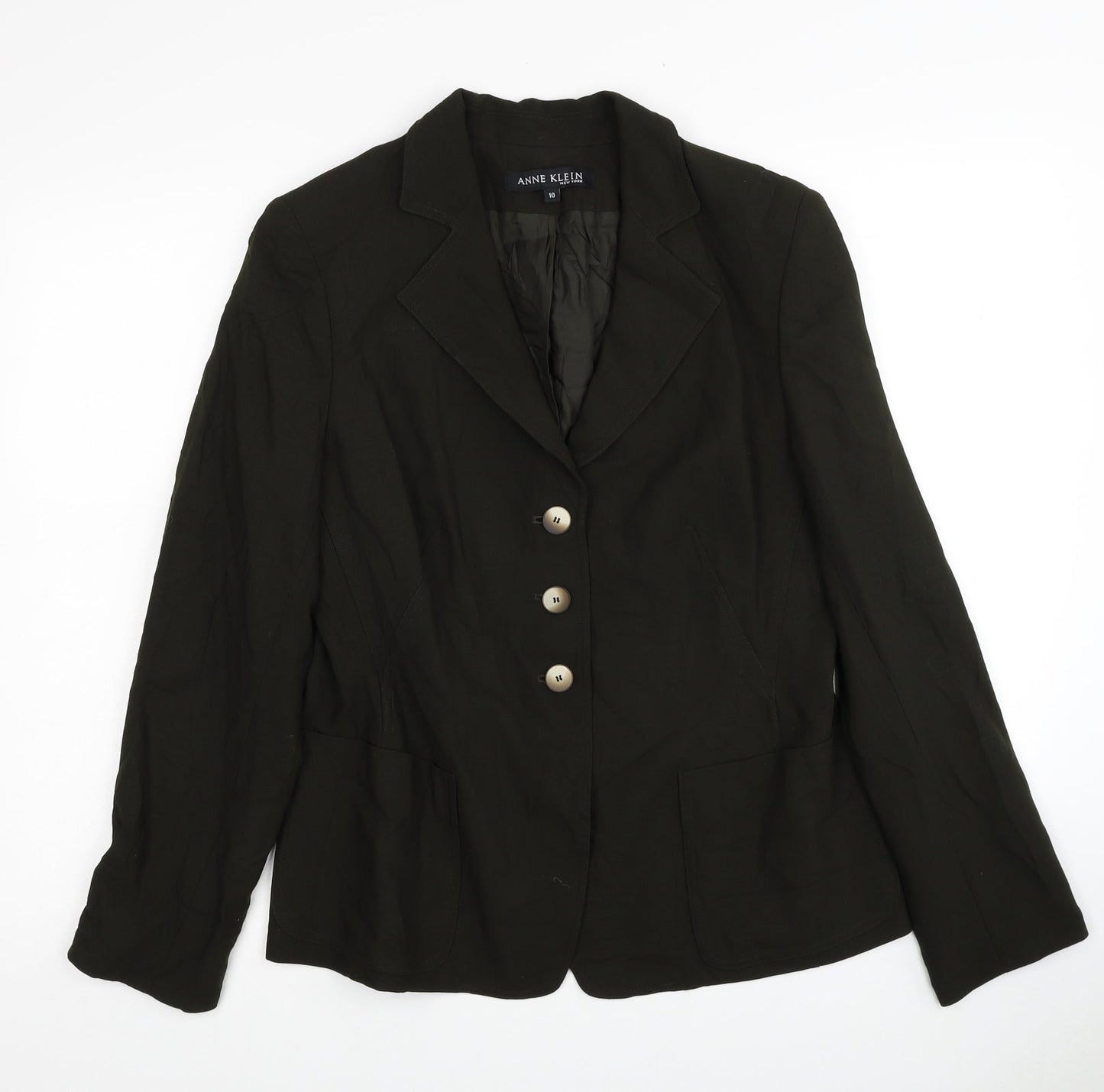 Womens UK Size 10 Anne Klein Green Jacket