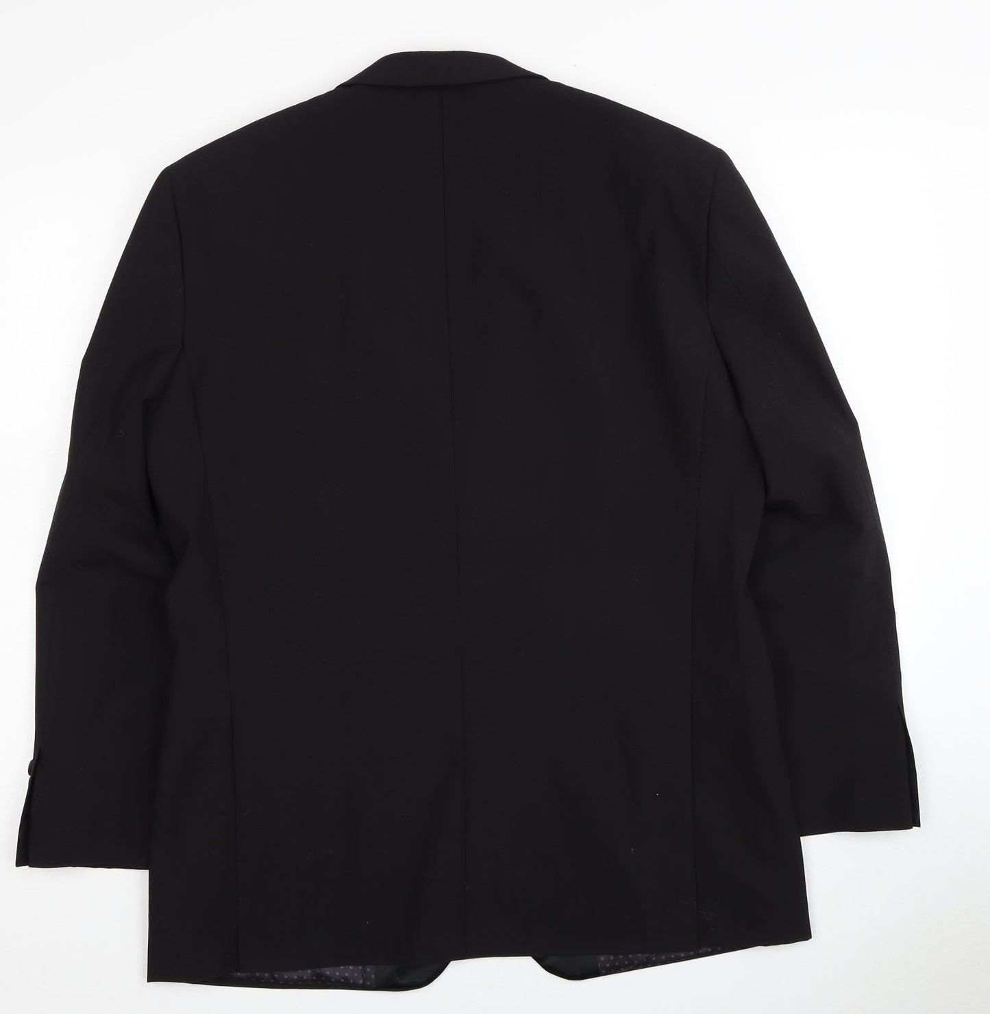 1860 Limited Edition Mens Black Wool Jacket Blazer Size 40