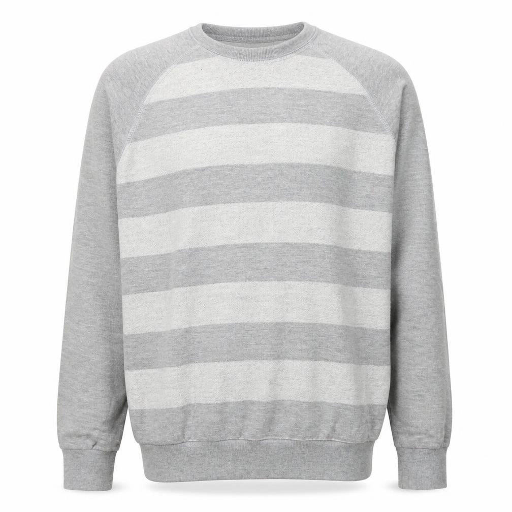 Mens UK Size L Pull&Bear Grey Pullover Jumper