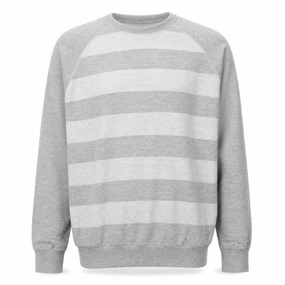 Mens UK Size L Pull&Bear Grey Pullover Jumper