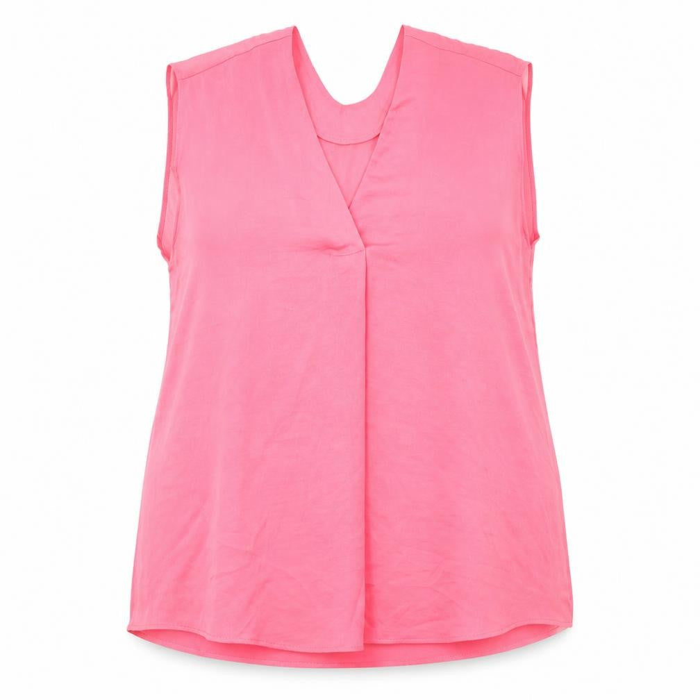 Womens UK Size 16 Marks and Spencer Pink Basic Tank