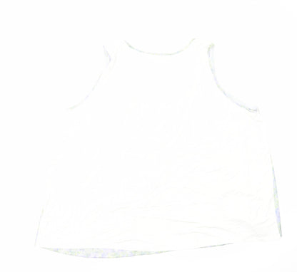Womens UK Size 24 Marks and Spencer Multicoloured Basic Tank
