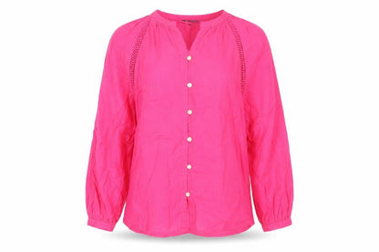 Womens UK Size 6 Marks and Spencer Pink Basic Button-Up