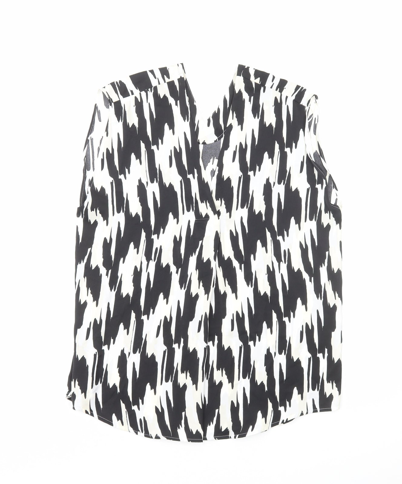Womens UK Size 12 Marks and Spencer Multicoloured Basic Blouse