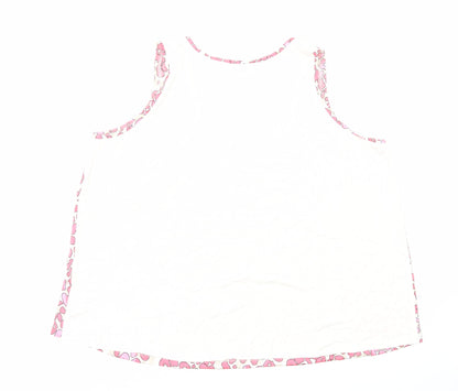 Womens UK Size 20 Marks and Spencer Pink Basic Blouse