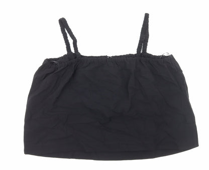 Womens UK Size 20 Marks and Spencer Black Cropped Tank