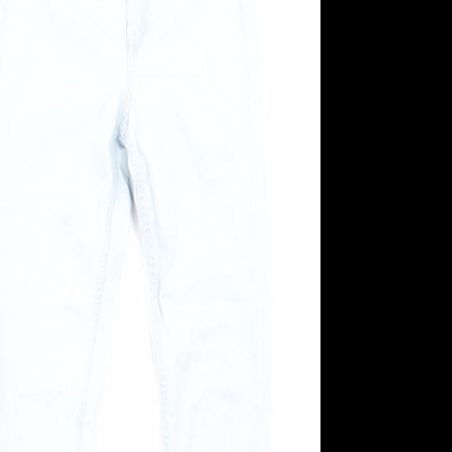 Womens UK Size 8 H&M Regular Fit Skinny Blue Jeans