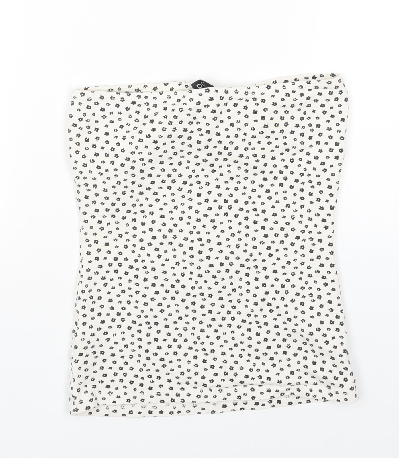 Womens UK Size 8 H&M White Basic Tank