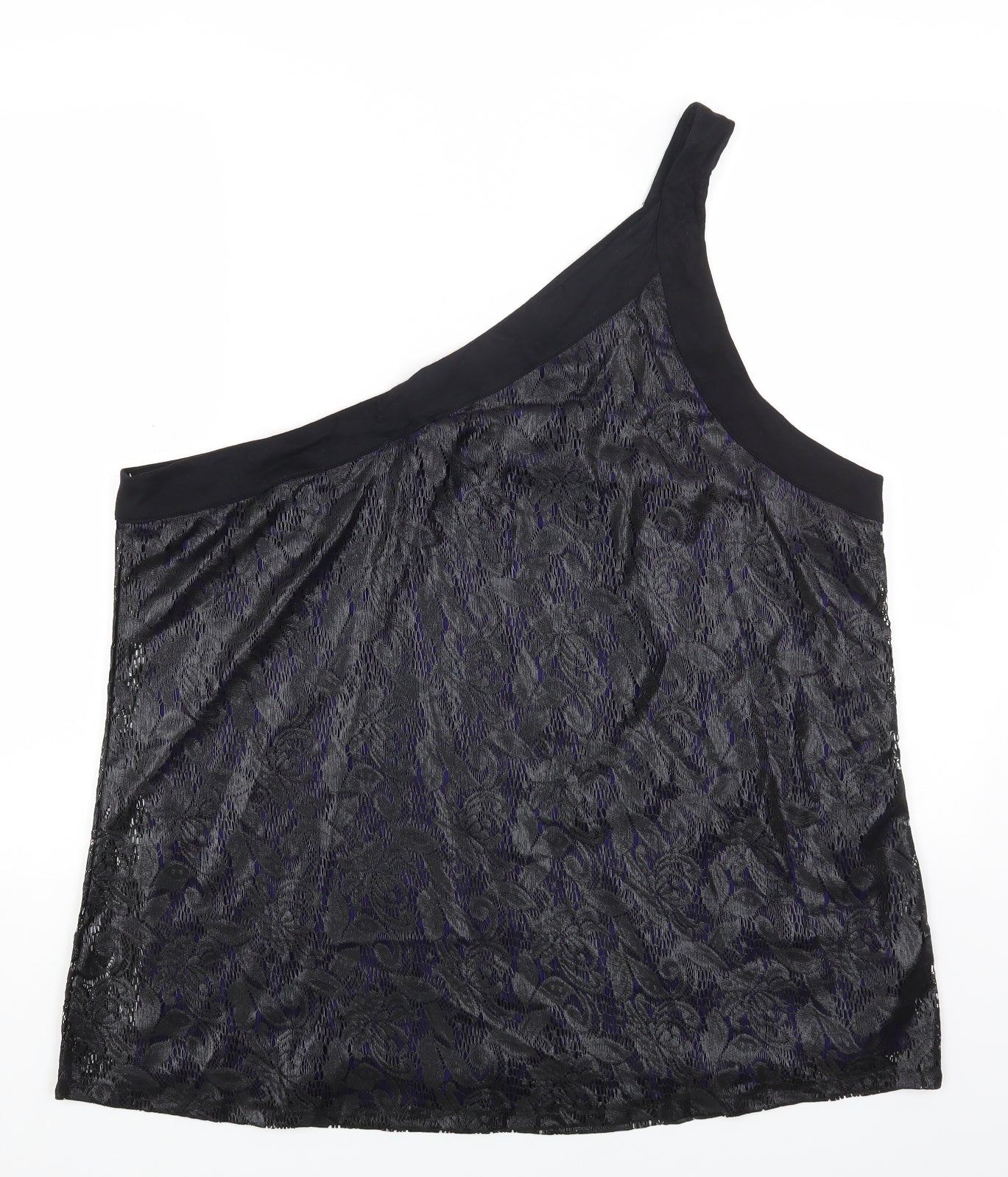 Womens UK Size 24 South Black Basic Tank
