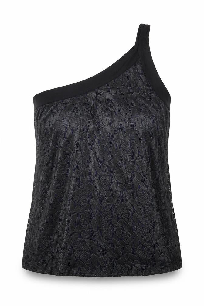 Womens UK Size 24 South Black Basic Tank