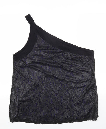 Womens UK Size 24 South Black Basic Tank