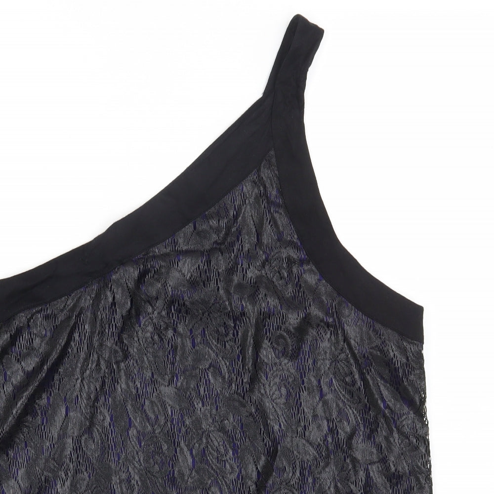 Womens UK Size 24 South Black Basic Tank