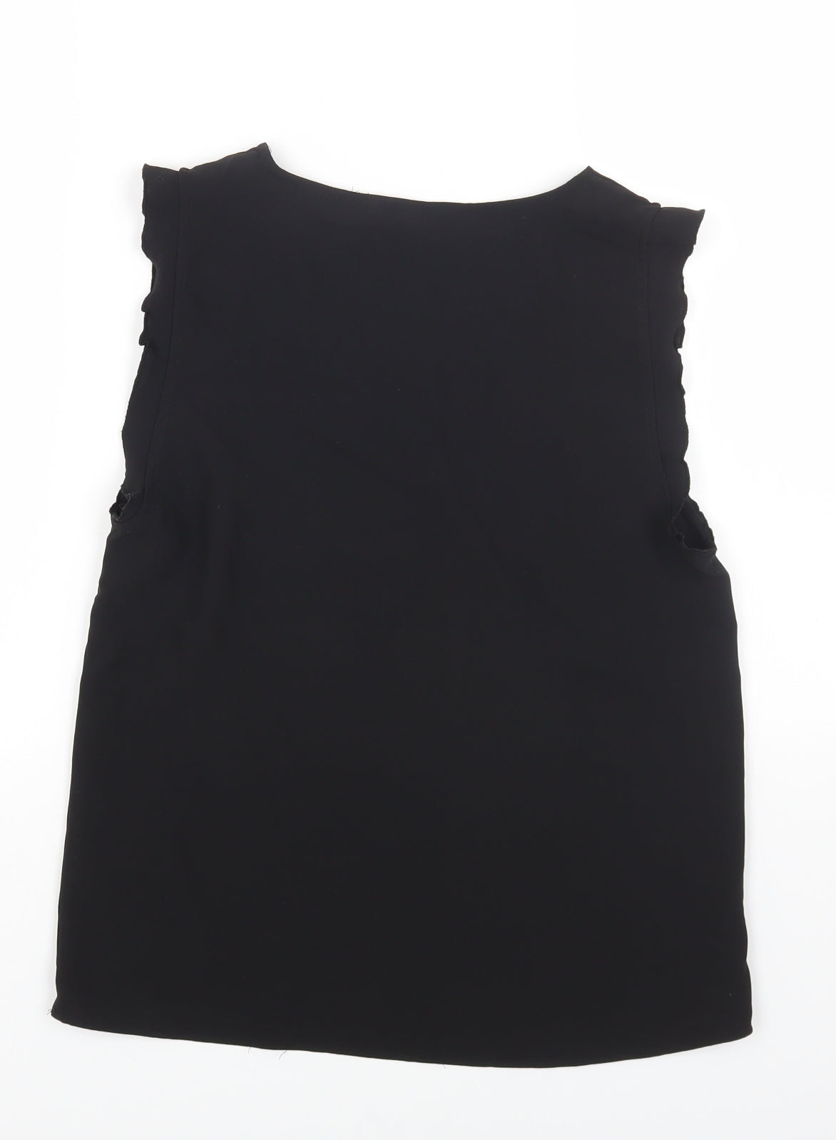 Womens UK Size 6 H&M Black Basic Blouse
