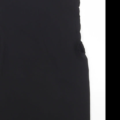 Womens UK Size 6 H&M Black Basic Blouse