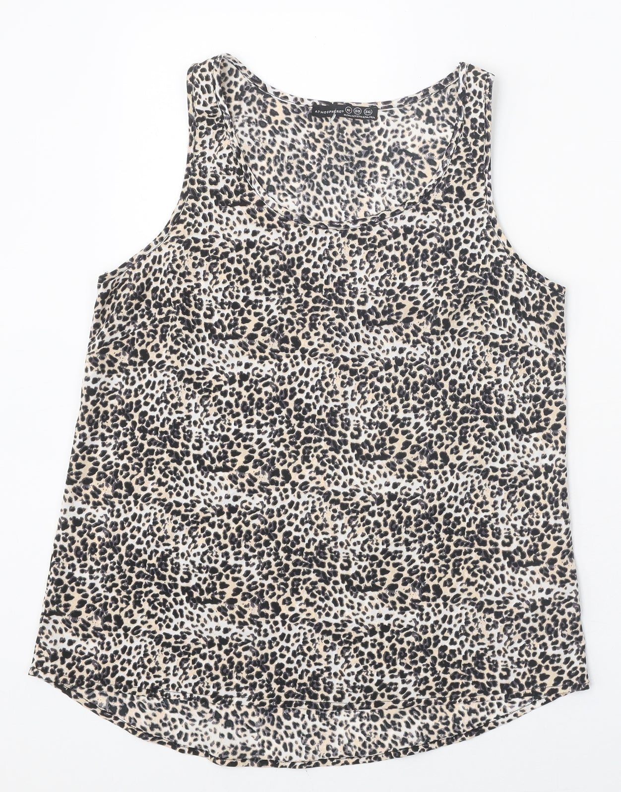 Womens UK Size 10 Atmosphere Multicoloured Basic Tank