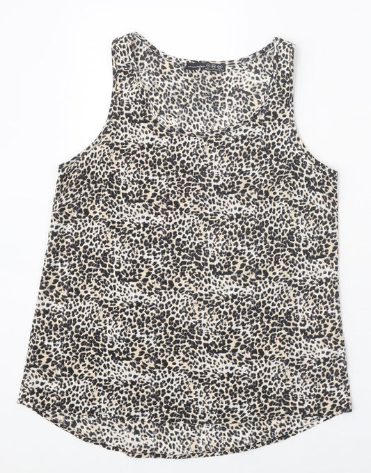 Womens UK Size 10 Atmosphere Multicoloured Basic Tank