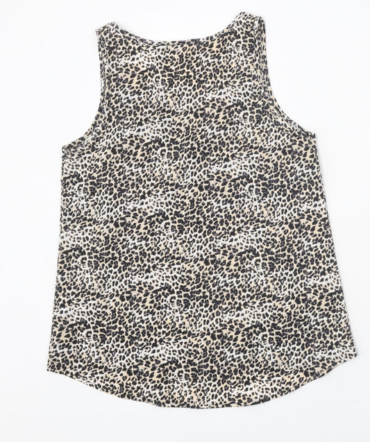 Womens UK Size 10 Atmosphere Multicoloured Basic Tank