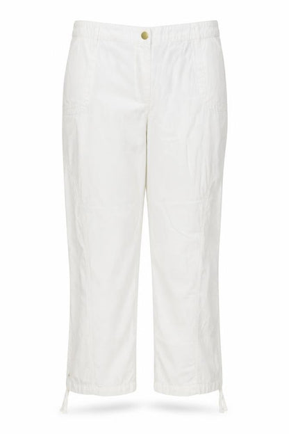Womens UK Size 20 Savoir Regular Fit  White Trousers