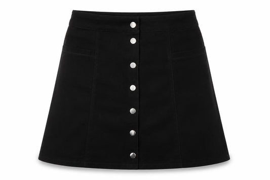 Womens UK Size 8 Divided Mini  Skirt
