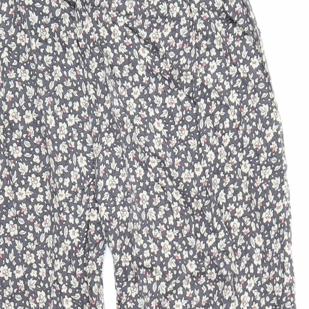 Womens UK Size 2XS Preworn Regular Fit  Grey Trousers