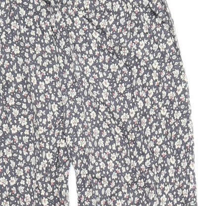 Womens UK Size 2XS Preworn Regular Fit  Grey Trousers