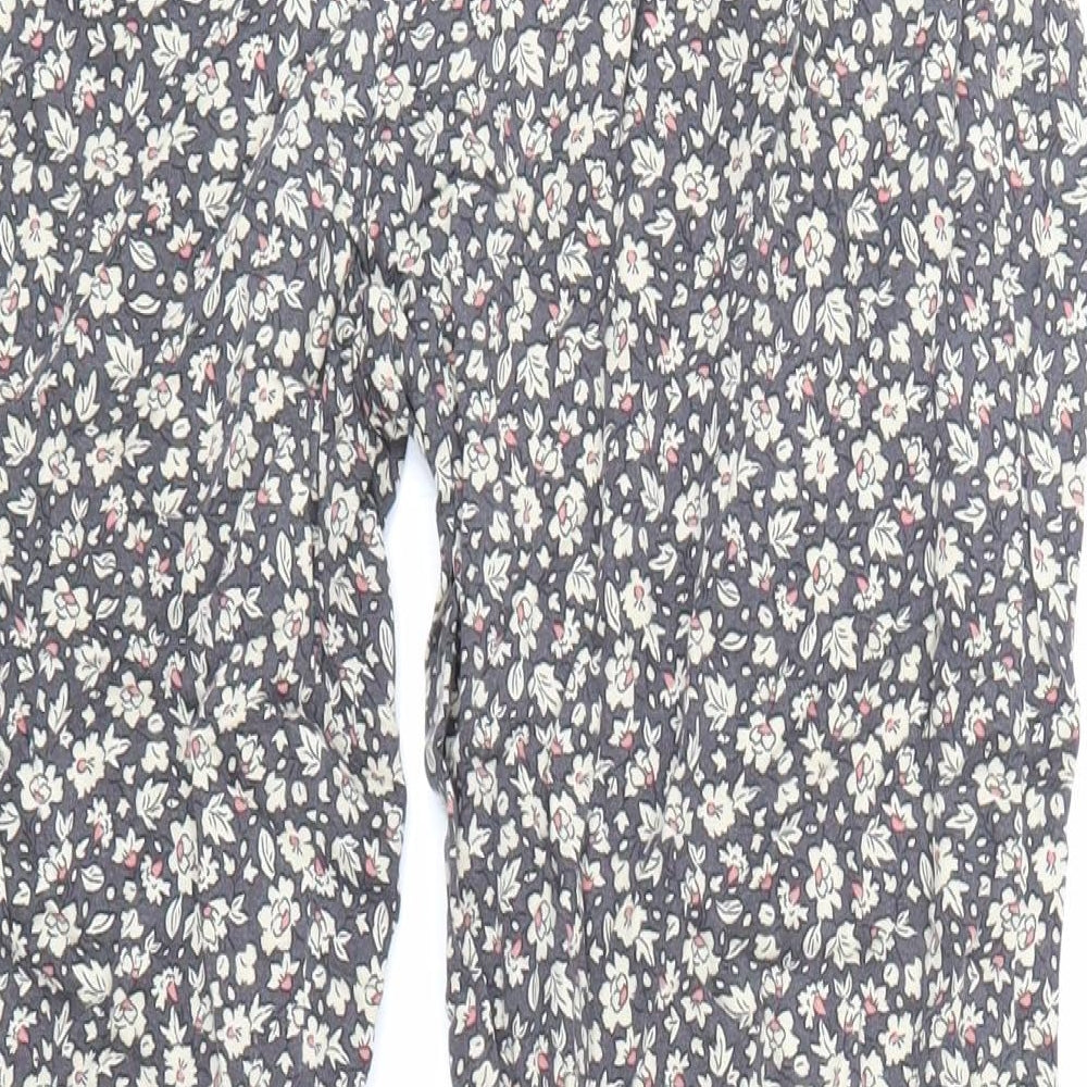 Womens UK Size 2XS Preworn Regular Fit  Grey Trousers