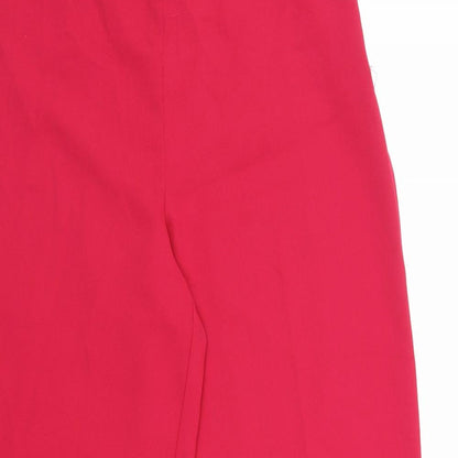 Womens UK Size 8 ASOS Regular Fit  Pink Trousers