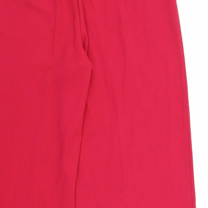 Womens UK Size 8 ASOS Regular Fit  Pink Trousers