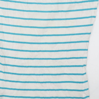 Womens UK Size XS House White Basic T-Shirt