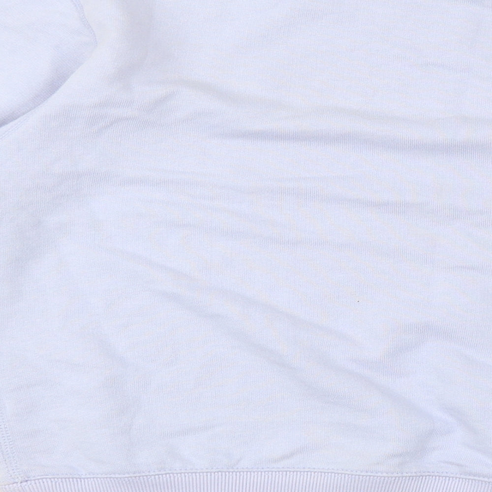 Zara Womens Purple Cotton Pullover Sweatshirt Size S Pullover - Rodeo Drive Beverly Hills