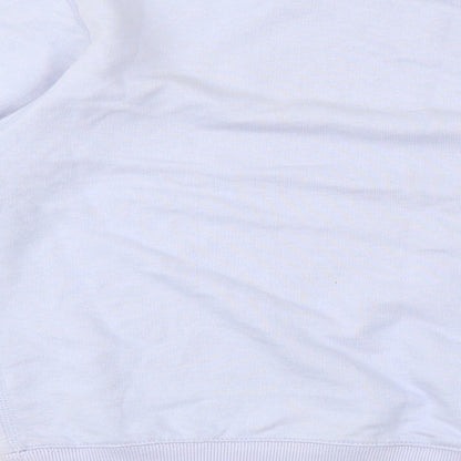 Zara Womens Purple Cotton Pullover Sweatshirt Size S Pullover - Rodeo Drive Beverly Hills