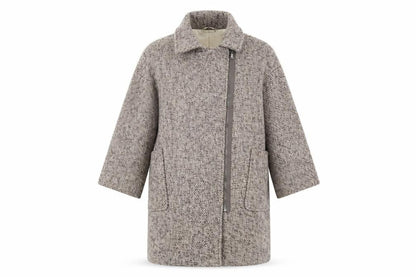 Womens UK Size S Zara Brown Overcoat