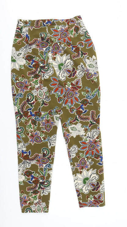 Womens UK Size L Love Regular Fit  Green Trousers