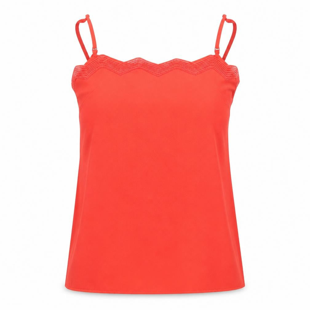 Womens UK Size S Grace & Mila Red Camisole Tank