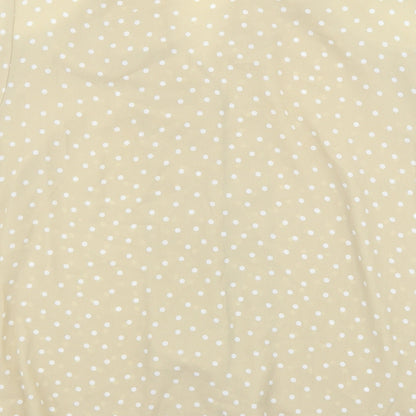 Womens UK Size 20 LUCIA Beige Basic Button-Up