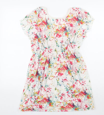 Womens UK Size 12 Per Una Multicoloured Basic Blouse