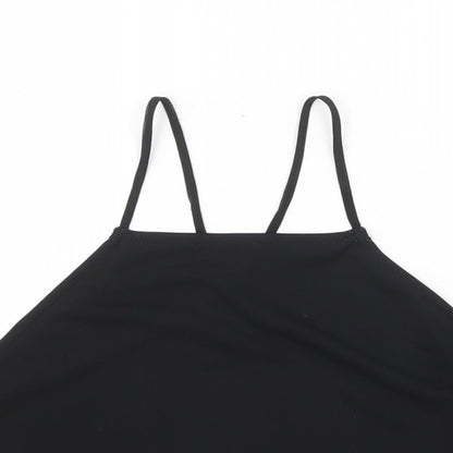 Womens UK Size 6 Missguided Black Basic Tank
