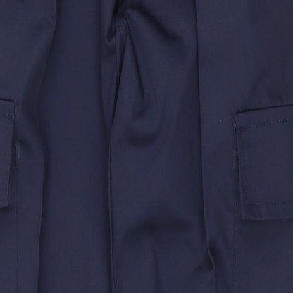 Womens UK Size 8 Uneek Regular Fit Carpenter Blue Trousers