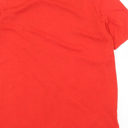 Womens UK Size 14 NEXT Red Basic T-Shirt