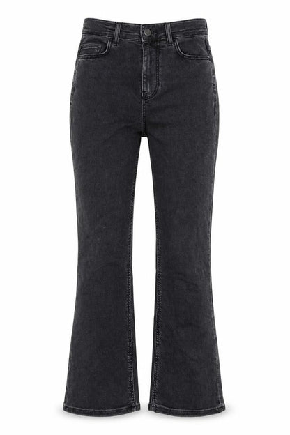 Womens UK Size 6 Marks and Spencer Regular Fit Flared Black Jeans