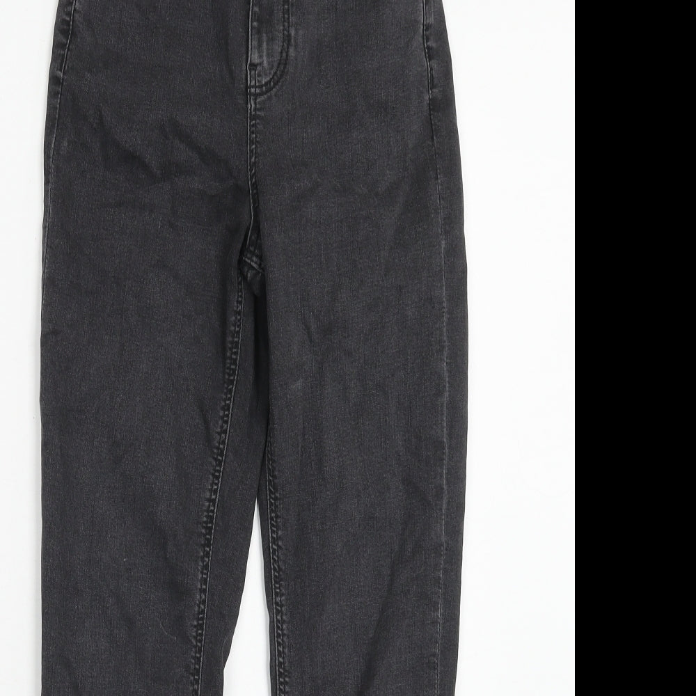Womens UK Size 6 Marks and Spencer Regular Fit Flared Black Jeans
