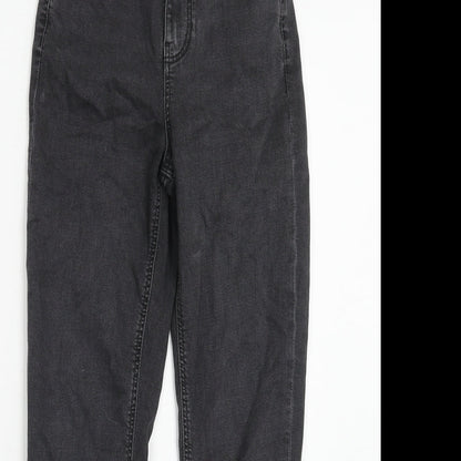 Womens UK Size 6 Marks and Spencer Regular Fit Flared Black Jeans