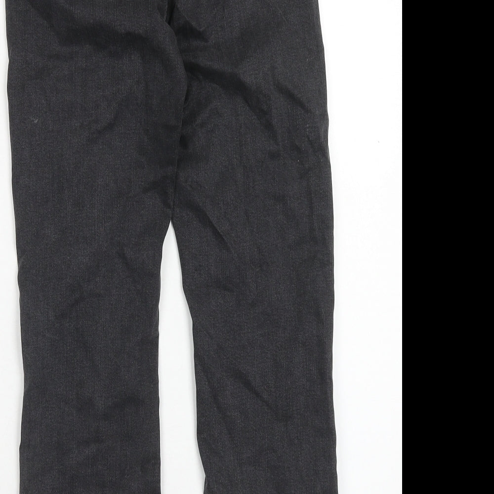 Womens UK Size 6 Marks and Spencer Regular Fit Flared Black Jeans