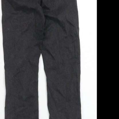 Womens UK Size 6 Marks and Spencer Regular Fit Flared Black Jeans