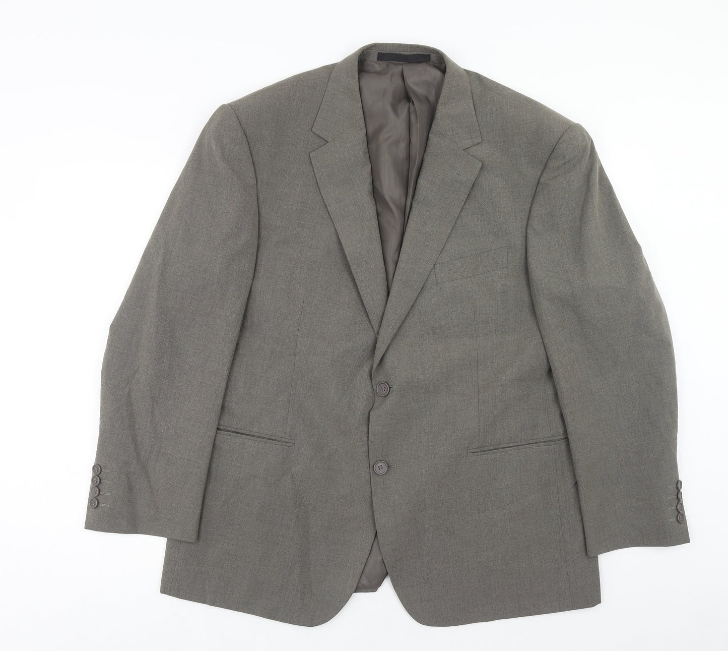 Mens UK Size 42 Marks and Spencer Regular Grey Suit Jacket