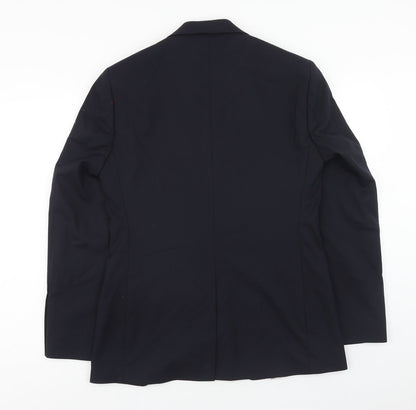 Mens UK Size 36 Preworn Regular Blue Suit Jacket
