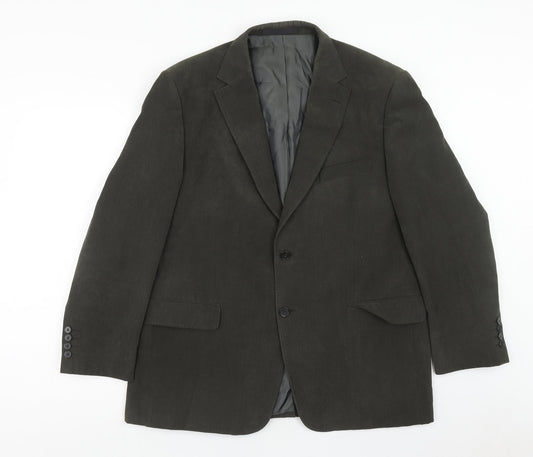 Mens UK Size 42 Marks and Spencer Regular Green Suit Jacket