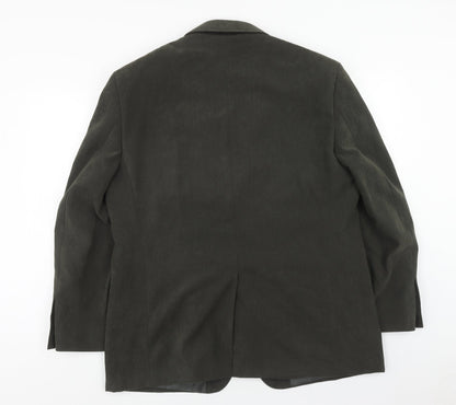 Mens UK Size 42 Marks and Spencer Regular Green Suit Jacket