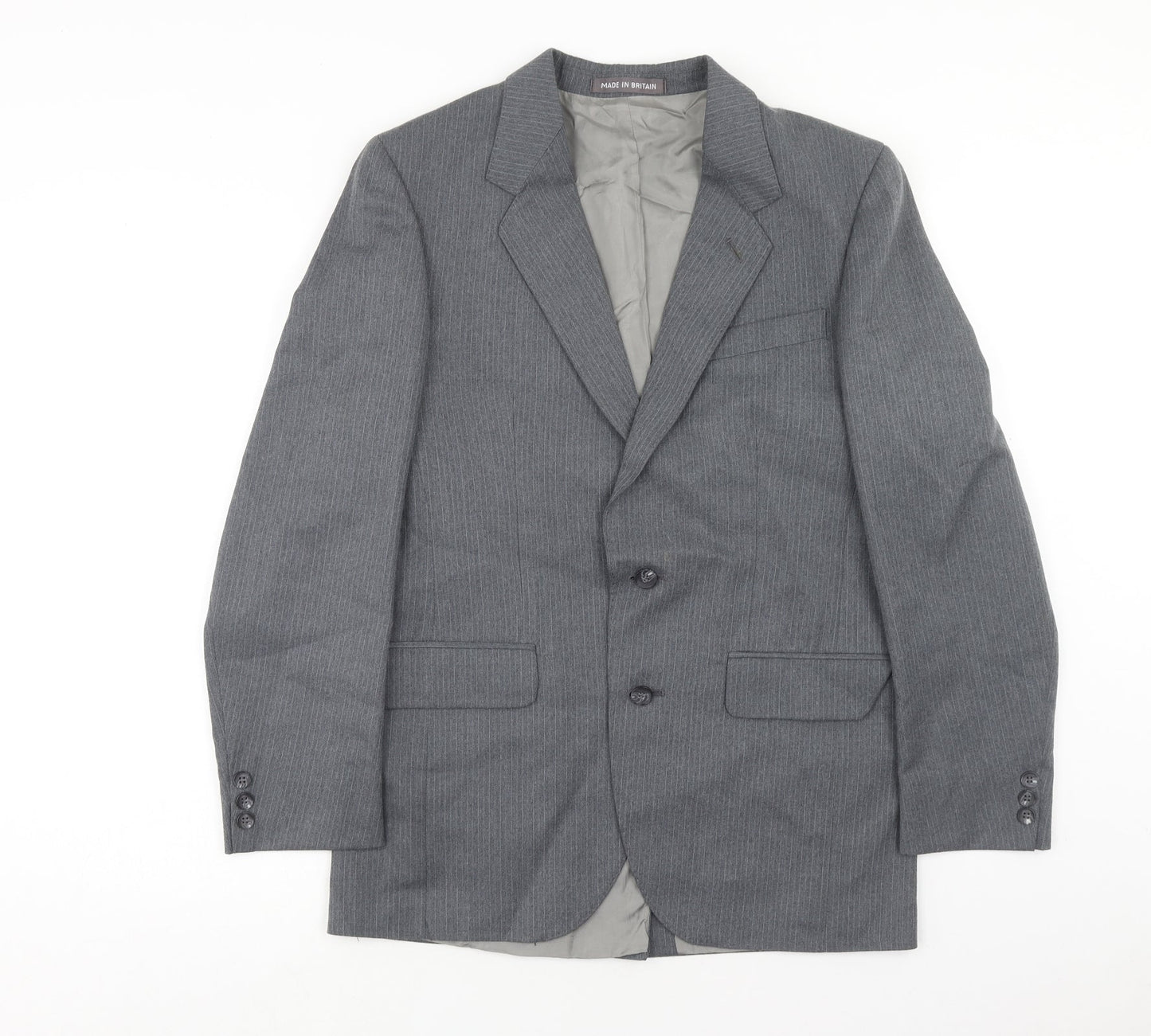 Mens UK Size 36 Dunn & Co Regular Grey Suit Jacket