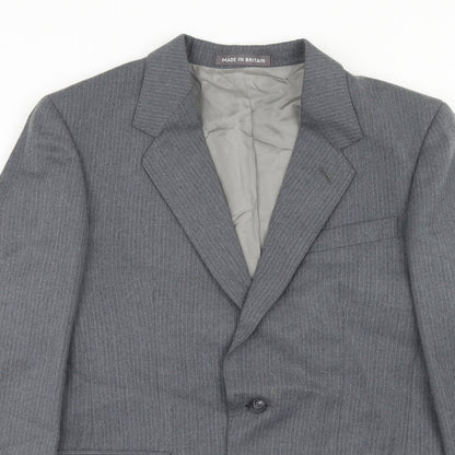 Mens UK Size 36 Dunn & Co Regular Grey Suit Jacket